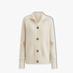 Lia | Stand Collar Knitted Cardigan Women Loose Short Jacket