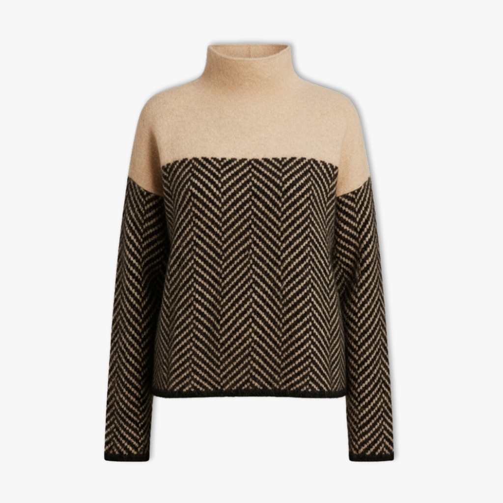 Lia | High Collar Women's Base Shirt Thickened Knitwear Innerwear