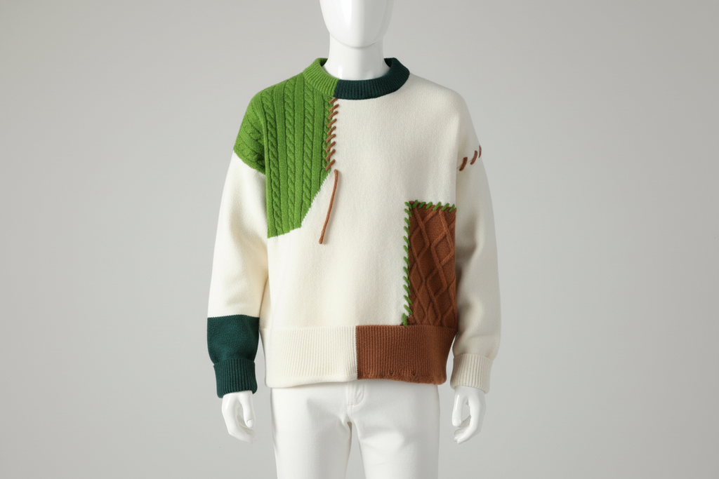 George - Patchwork Pullover