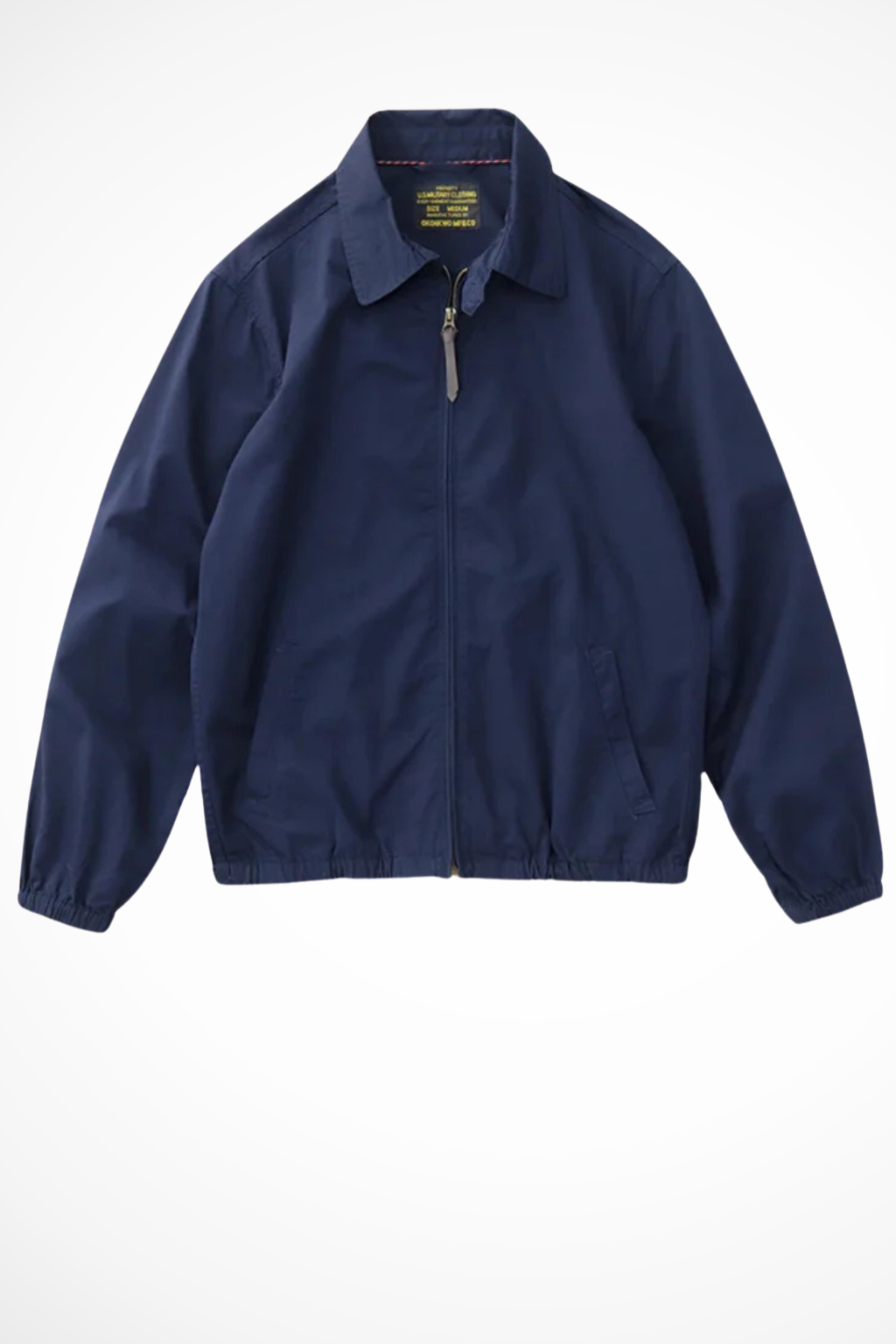 Liam | Men Zip Up Harrington Jacket with Elasticated Cuffs