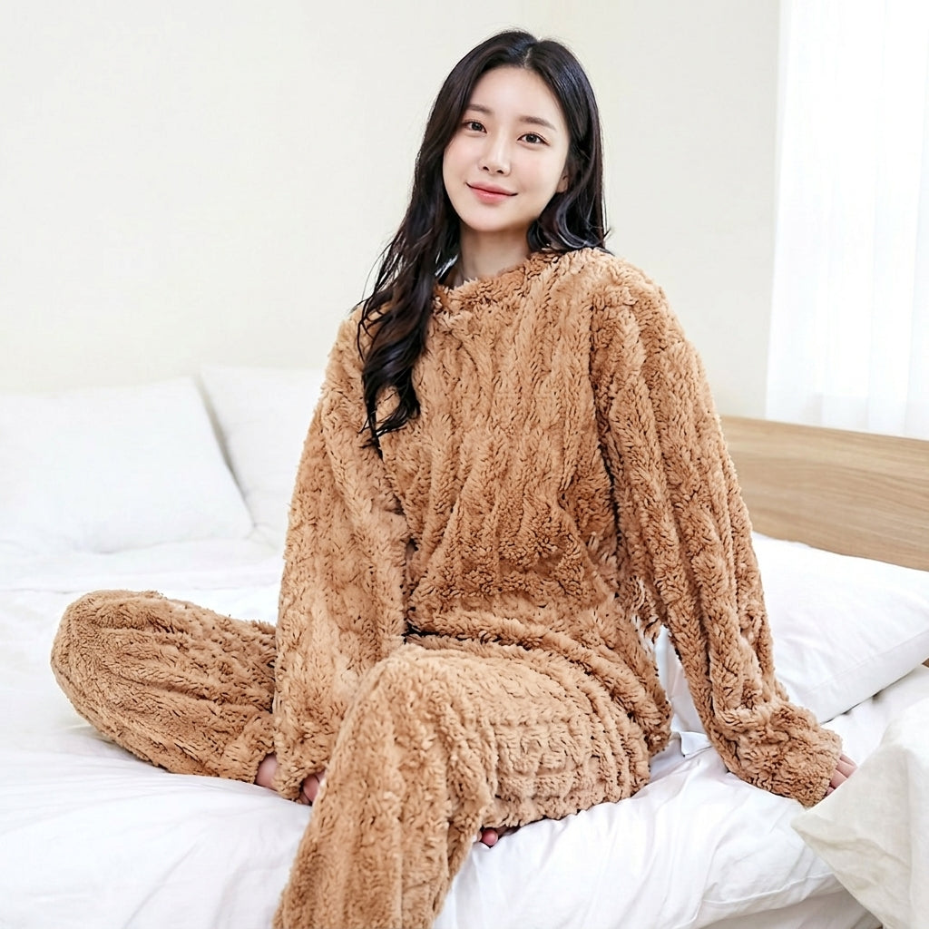 Elcevi | Winter Soft Pajama Set For Women