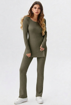 Noa | Ribbed Lounge Set