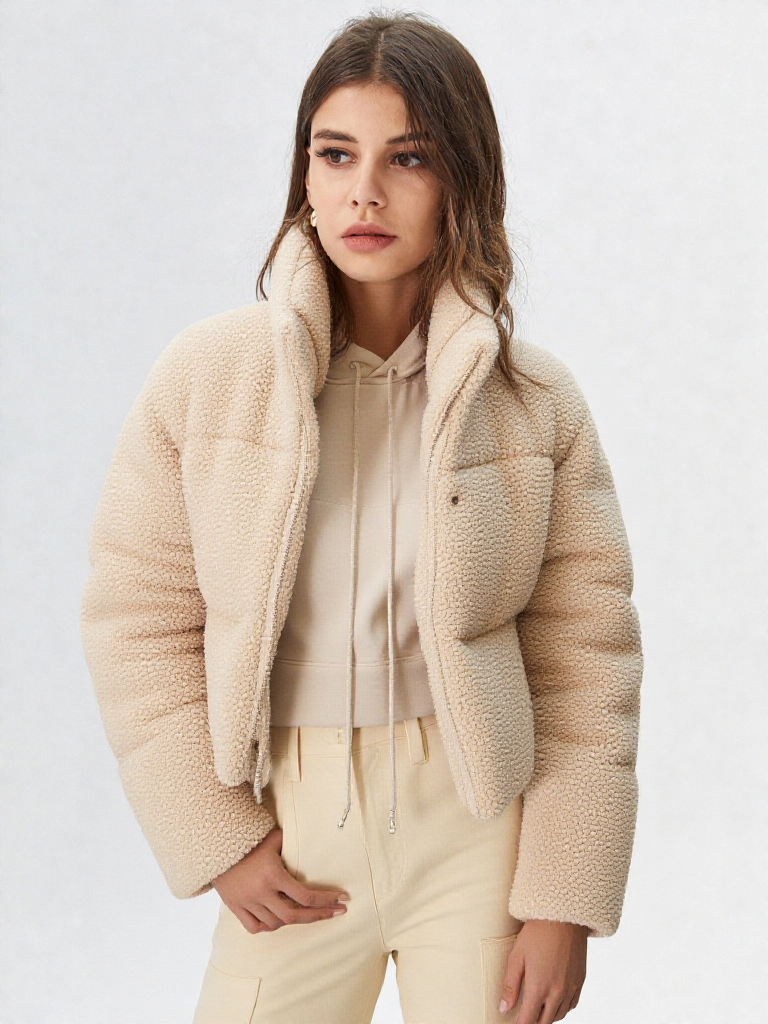 Amélia | Sherpa Puffer Jacket