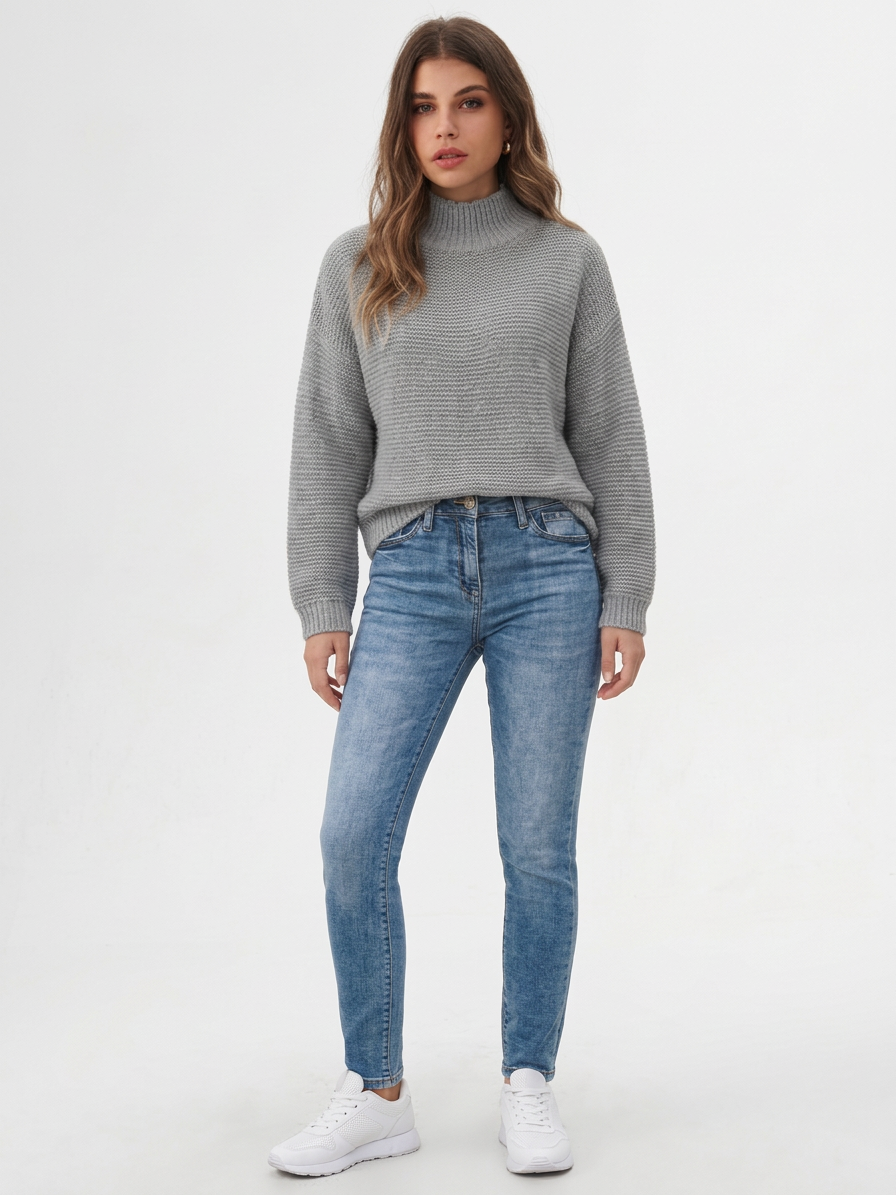 Lina | Knit Turtleneck Sweater