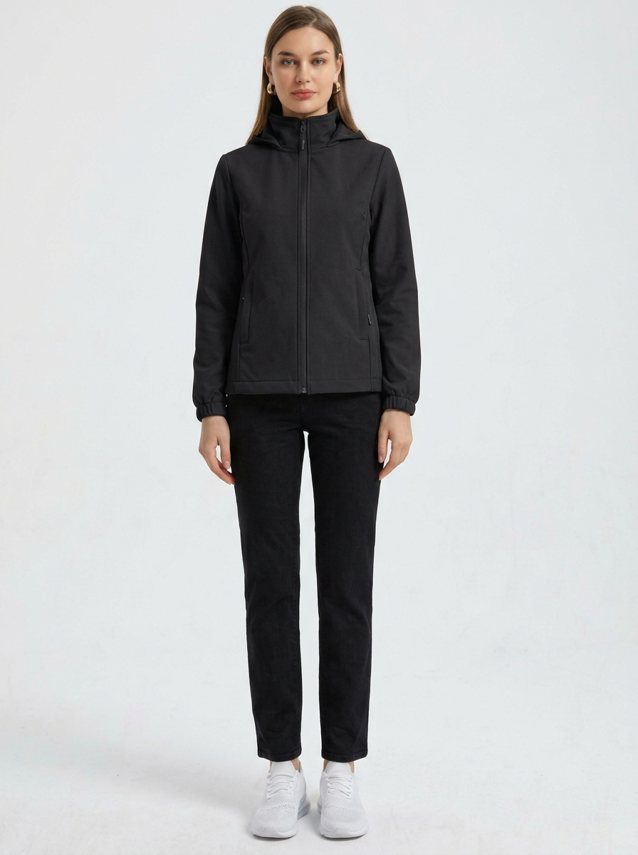 Noa | Hooded Zip Jacket
