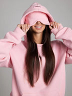 Elcevi | Cozy Hoodie with Eye Mask – Comfort & Fun in One