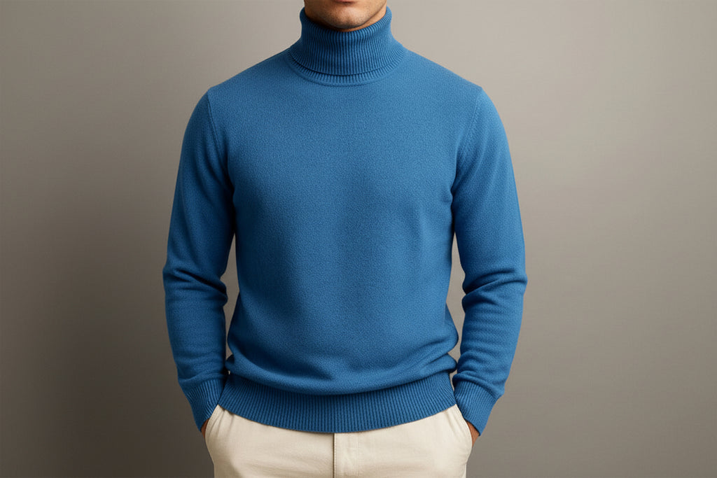Tobias - Men's Tailored Turtleneck