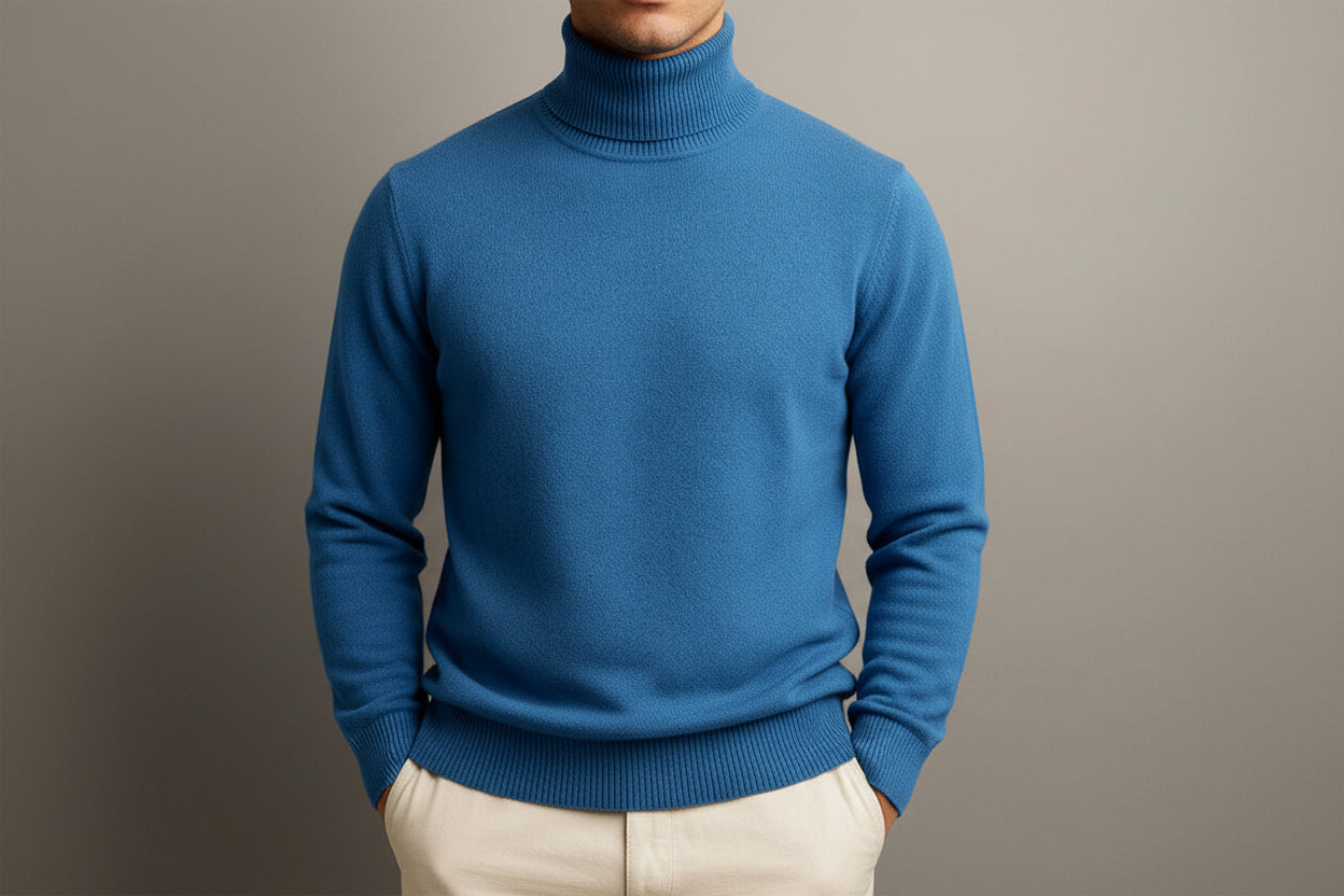 Tobias - Men's Tailored Turtleneck