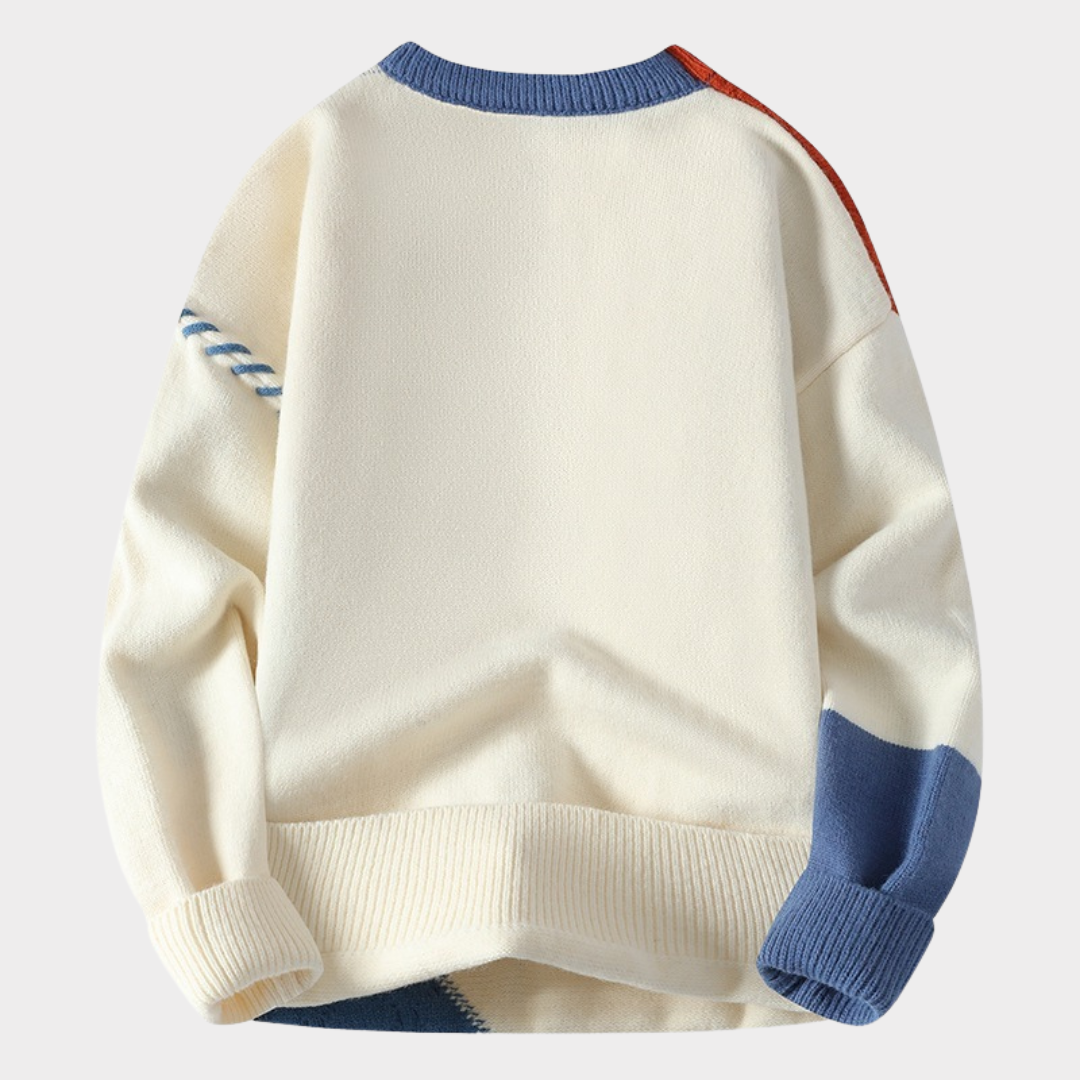 George - Patchwork Pullover