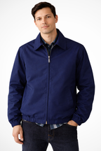 Liam | Men Zip Up Harrington Jacket with Elasticated Cuffs
