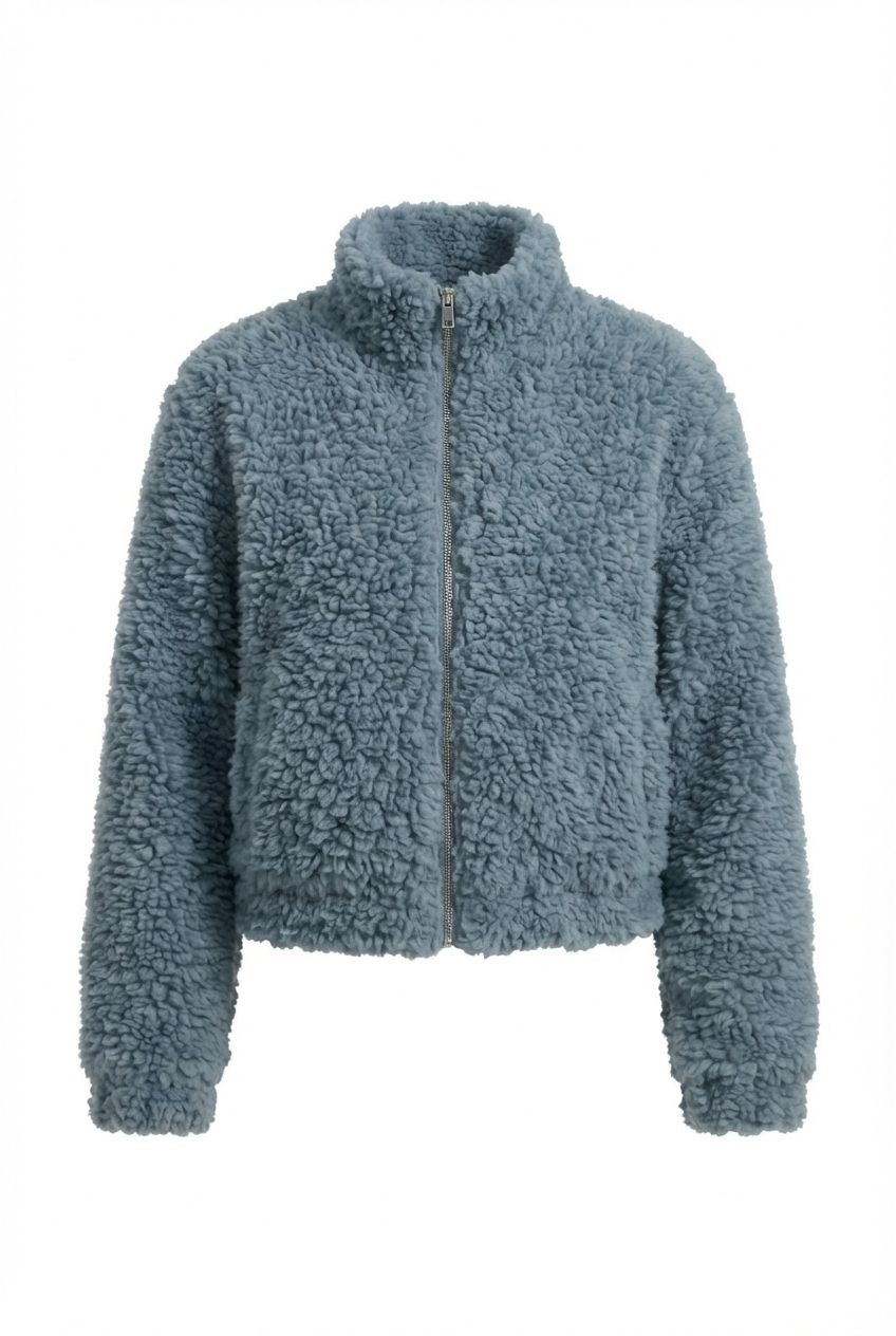 Noa | Sherpa Zip Jacket