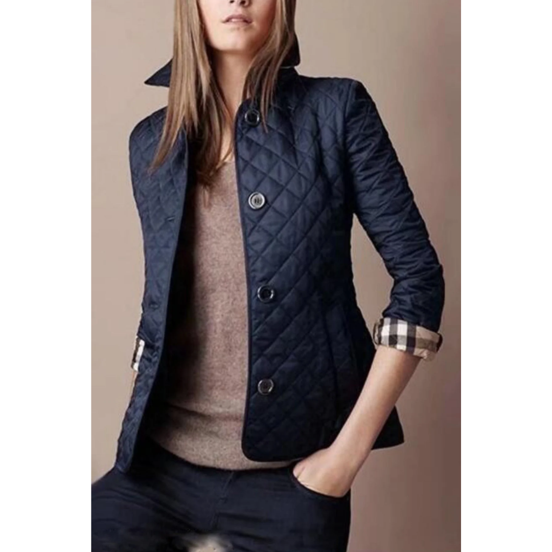 Lia | Women’s Button Down Down Jacket Modern Warm Stylish Comfortable