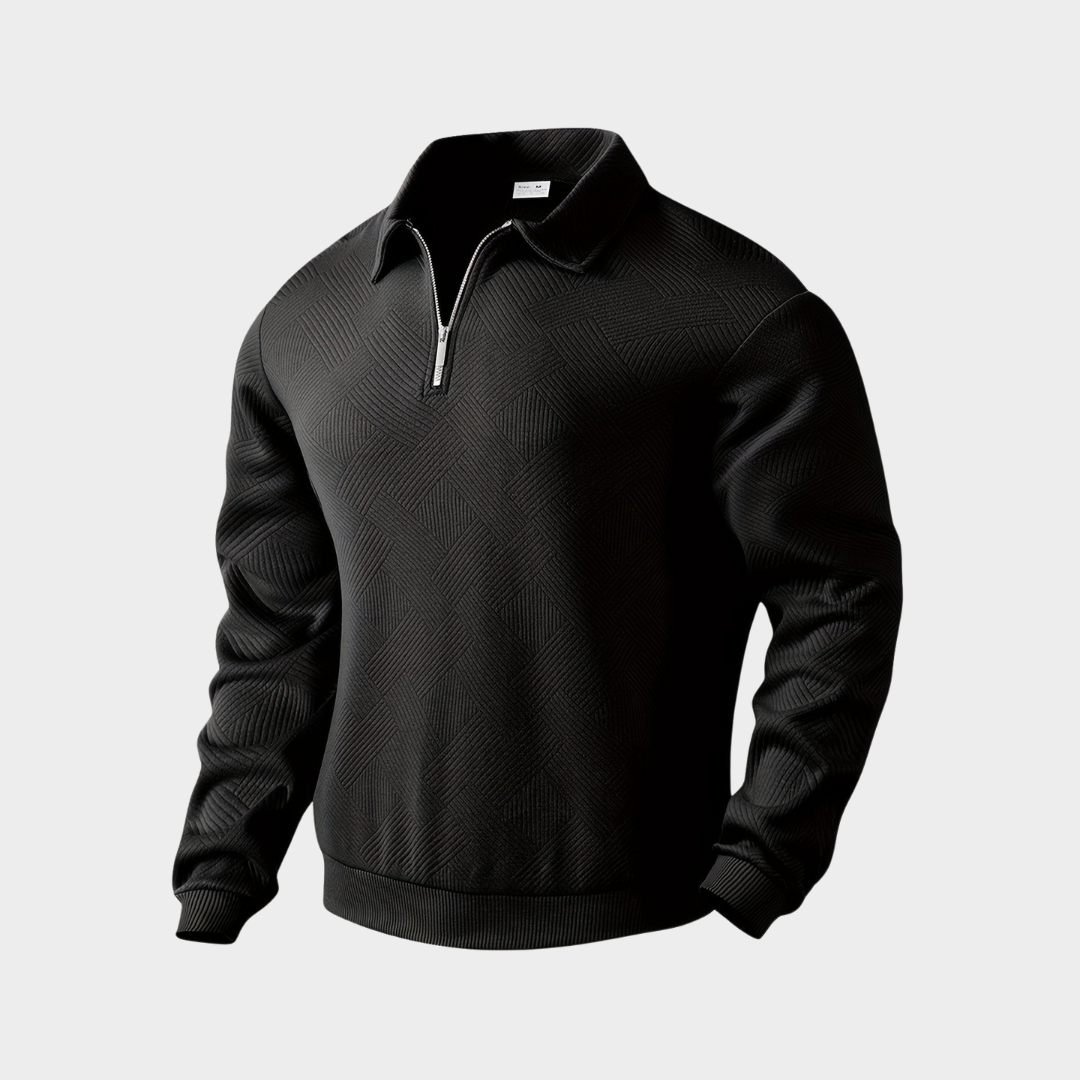 Quinten - Premium Quarter Zip Sweater