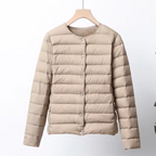 Kim | Women's Ultralight Down Jacket Light Warm Short Design