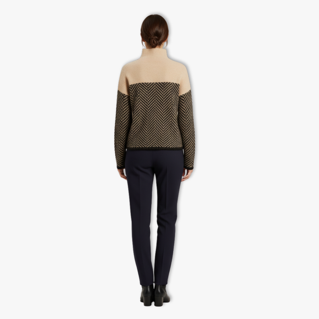 Lia | High Collar Women's Base Shirt Thickened Knitwear Innerwear