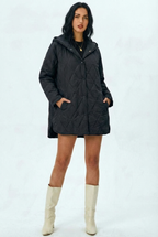 Lina | Quilted Hooded Jacket