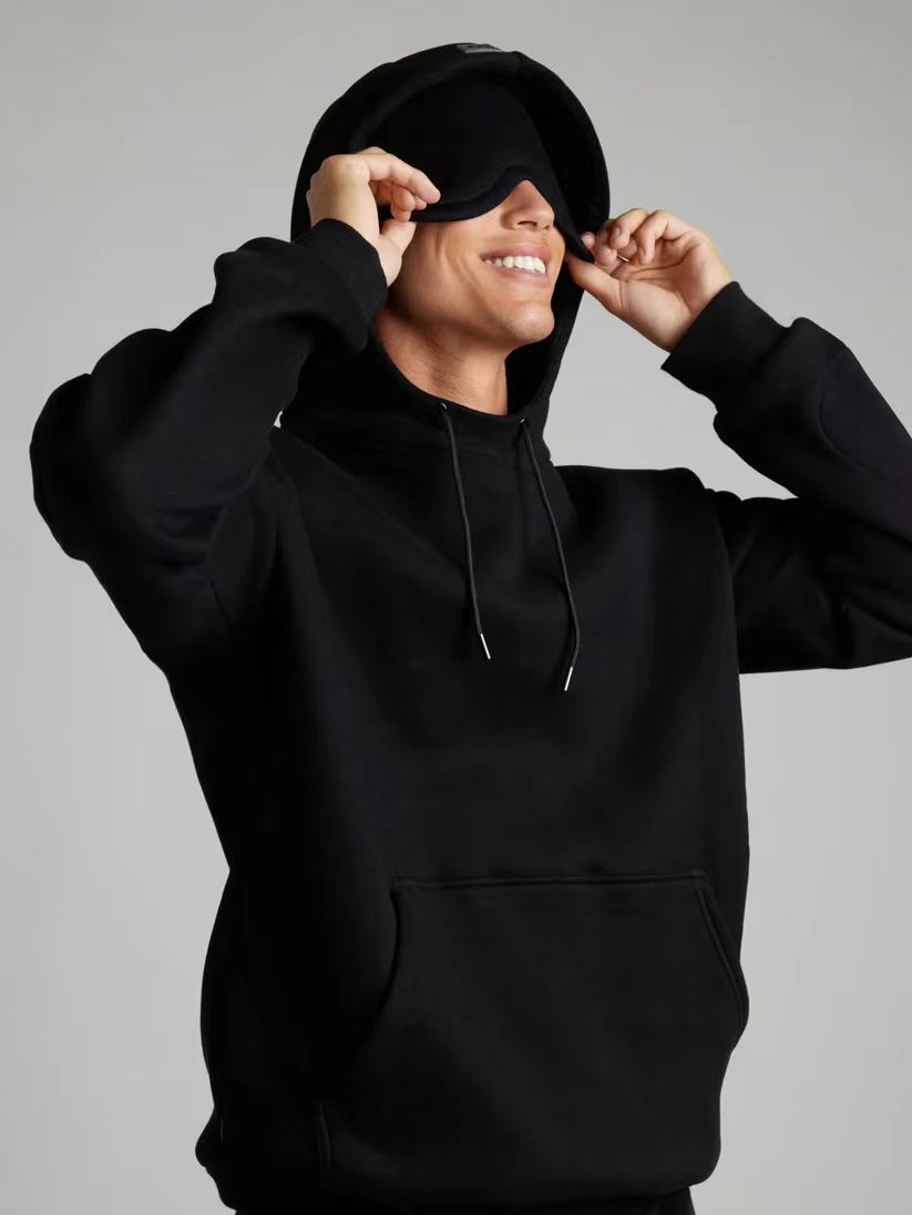 Elcevi | Cozy Hoodie with Eye Mask – Comfort & Fun in One