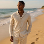 Milano | Old Money Linen Shirt For Men