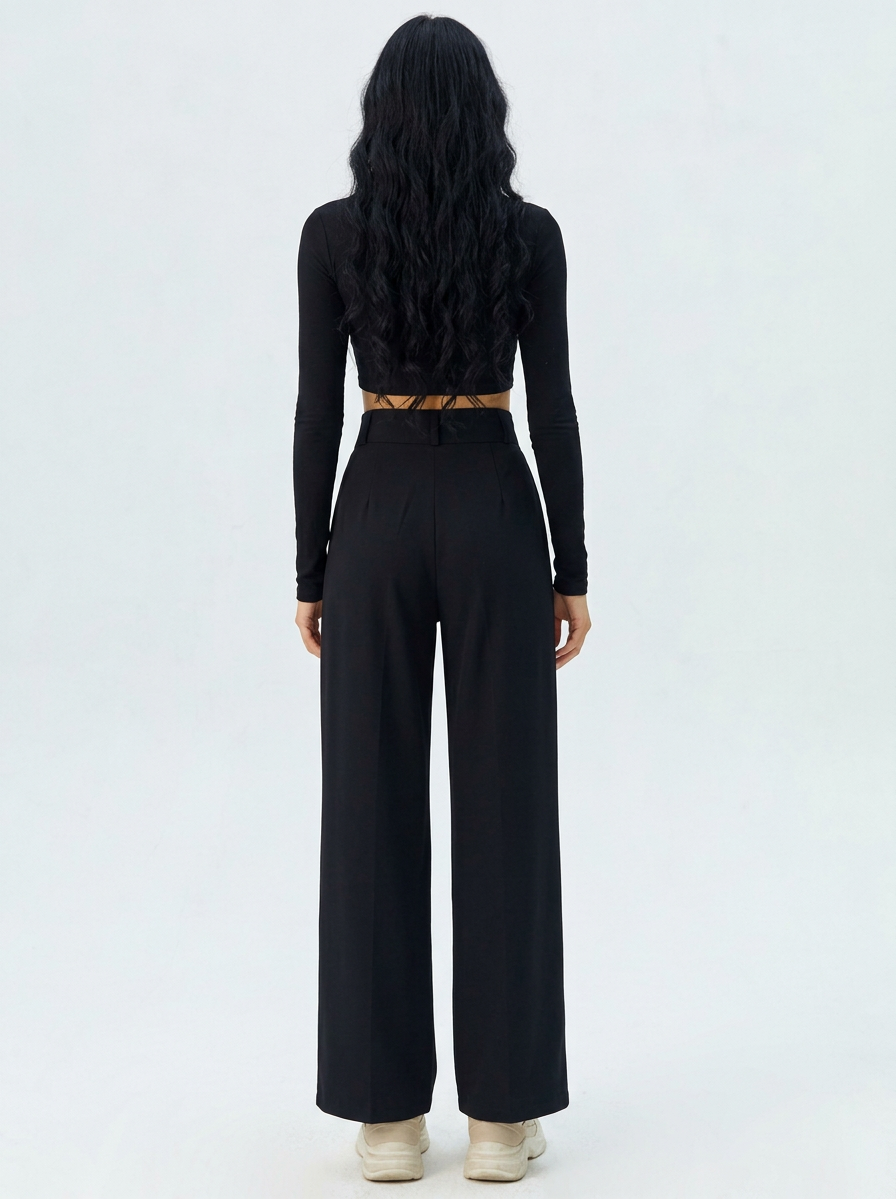 Lina | Tailored Wide-Leg Trousers
