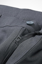 Liam | Men Front Pleat Wide Leg Straight Hem Tailored Trousers