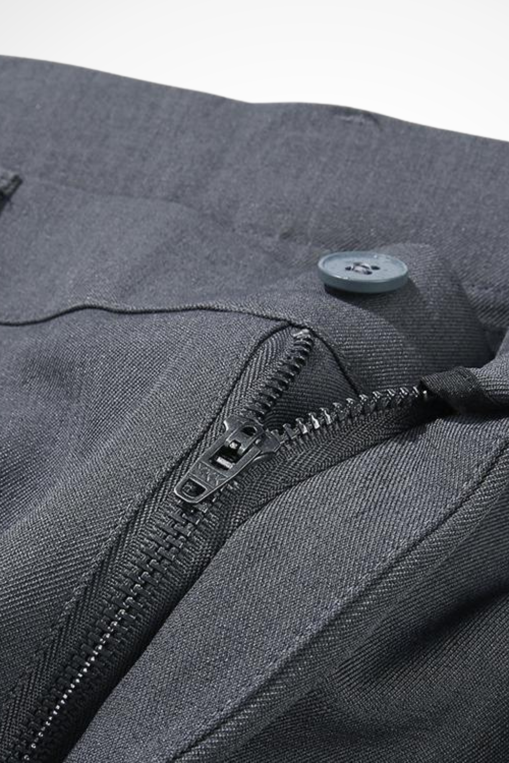 Liam | Men Front Pleat Wide Leg Straight Hem Tailored Trousers