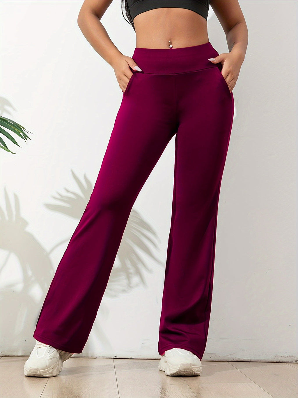 Esra | All-Season Athleisure Flared Pants