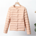 Kim | Women's Ultralight Down Jacket Light Warm Short Design