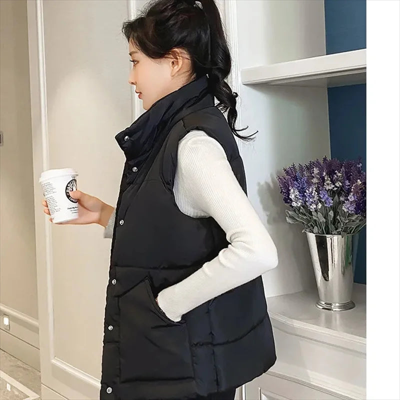 Lina -  Bodywarmer | Lang & Warm