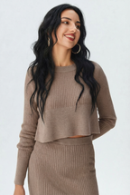 Lisa | Ribbed Knit Set