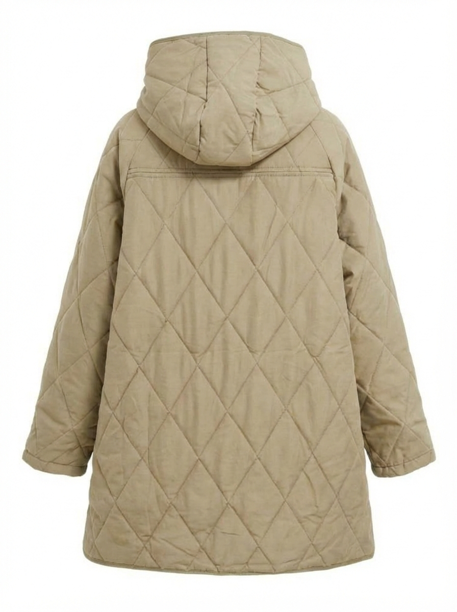 Lina | Quilted Hooded Jacket