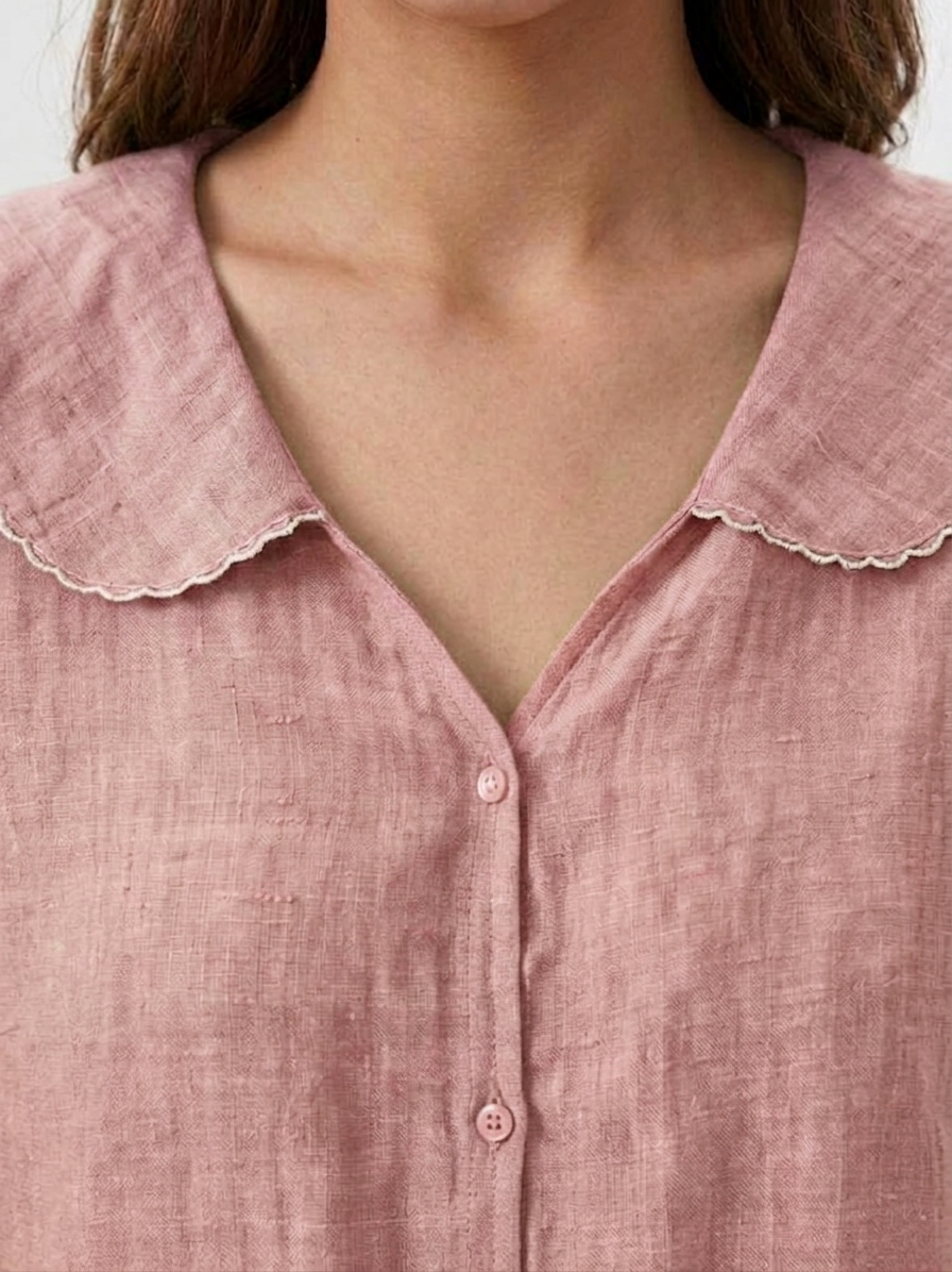 Lina | Linen Ease Blouse
