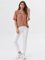Lina | Linen Ease Blouse