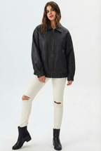 Noa |  Faux Leather Jacket