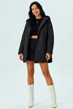 Lina | Quilted Hooded Jacket