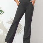 Esra | All-Season Athleisure Flared Pants