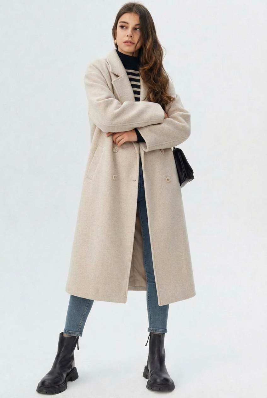 Lisa | Tailored Wool Coat