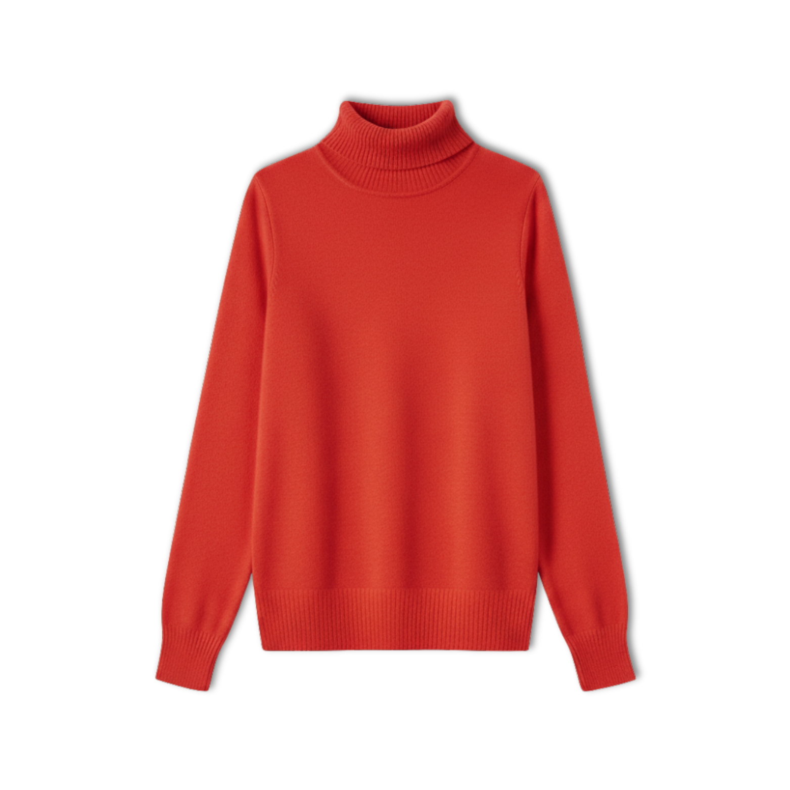 Lia | Wool Cashmere look Turtleneck Sweater Women Pullover