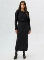 Lia | Ribbed Knit Dress