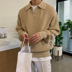 Nathan Jake - Classic Knit Zip Sweater