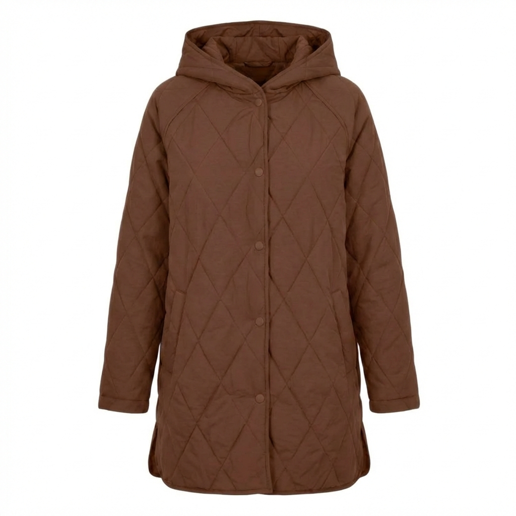 Lina | Quilted Hooded Jacket