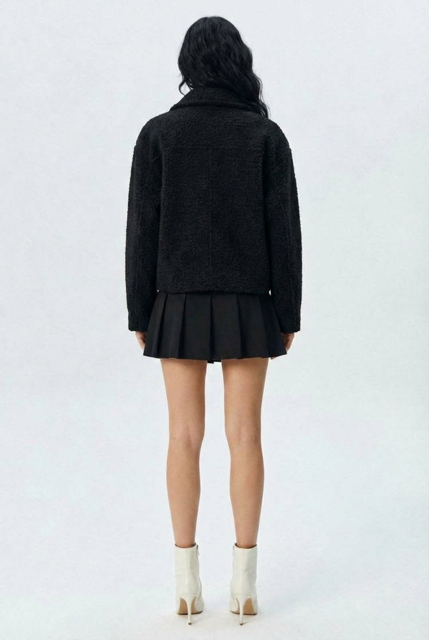 Noa | Tweed Zip Jacket