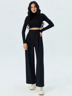Lina | Tailored Wide-Leg Trousers