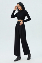 Lina | Tailored Wide-Leg Trousers