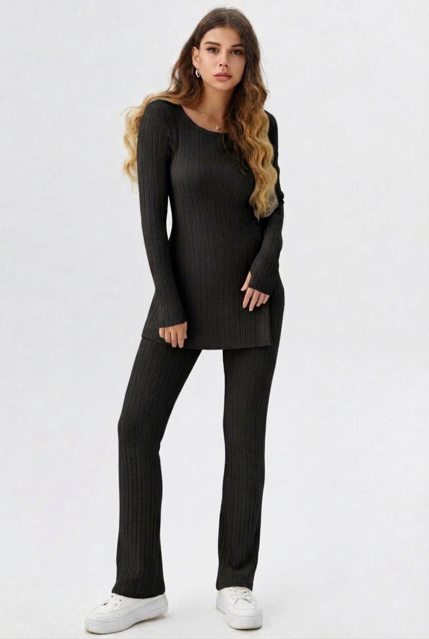 Noa | Ribbed Lounge Set