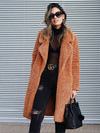 Lia | Teddy coat hidden pocket soft lining comfortable - Winter Jacket