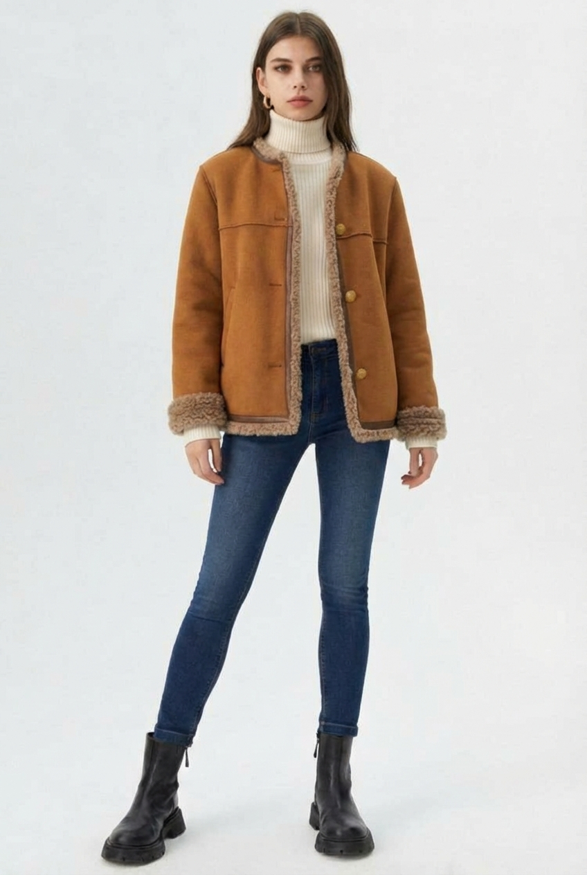 Lisa | Shearling Jacket