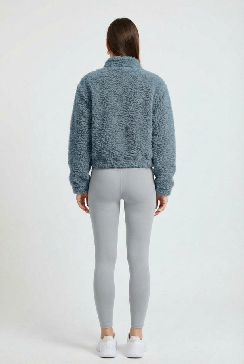 Noa | Sherpa Zip Jacket