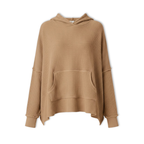 Lia | New Waffle Oversized Hoodies Women Long Sleeve Patchwork Jogger Sweatshirt