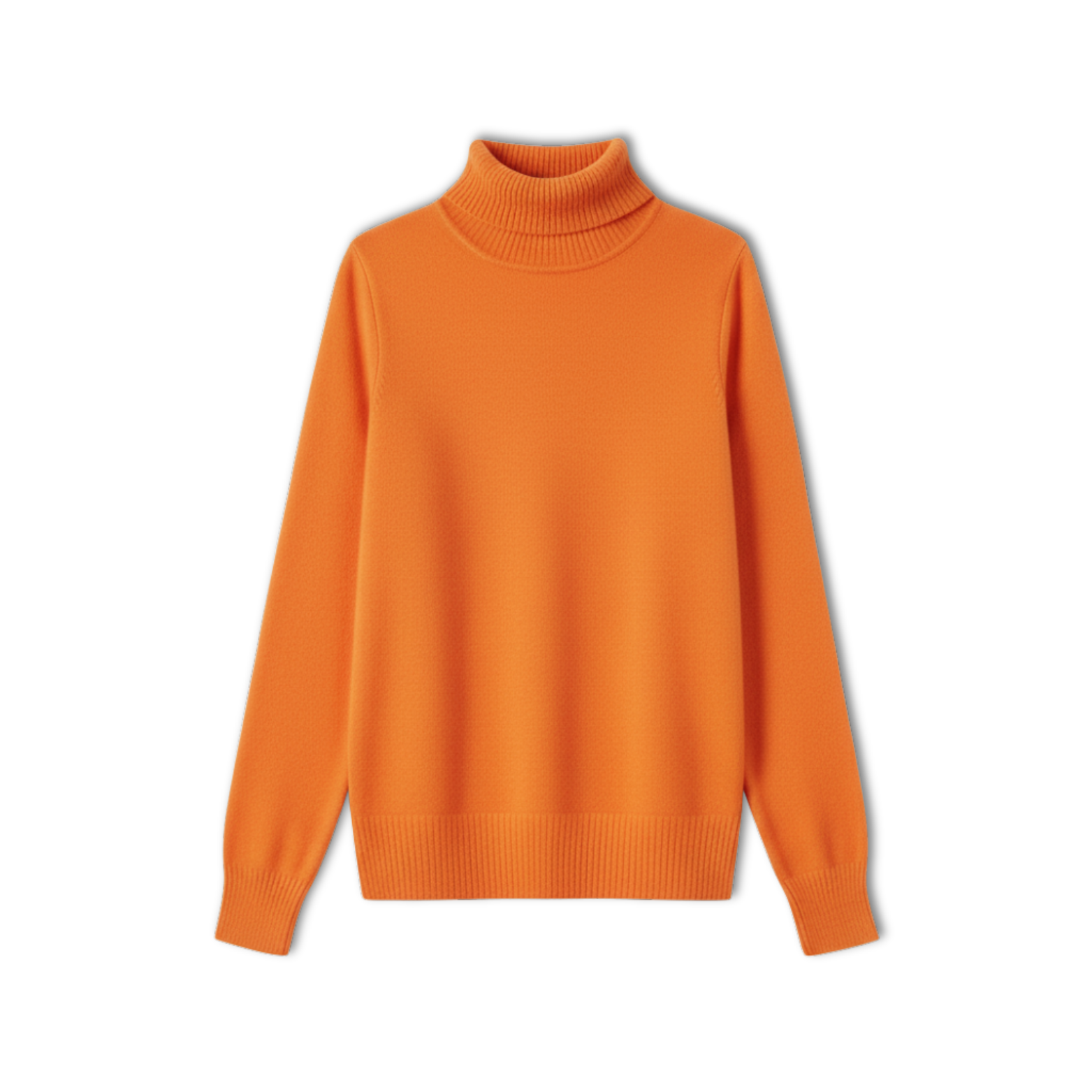 Lia | Wool Cashmere look Turtleneck Sweater Women Pullover