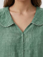 Lina | Linen Ease Blouse